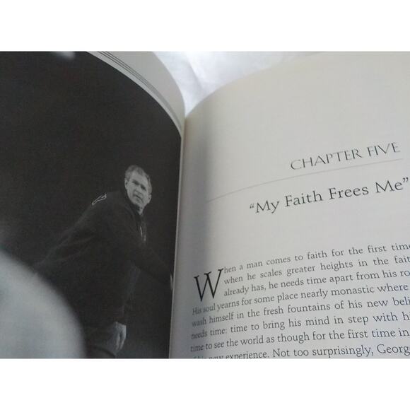 Faith of George W Bush by Stephen Mansfield 2003 Hardcover Dust Jacket Blue Book - Picture 5 of 6